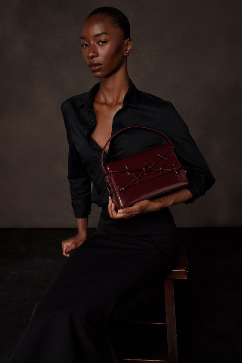 Barbwire Bag Burgundy (pre-order)
