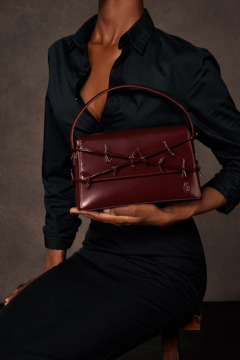 Barbwire Bag Burgundy (pre-order)